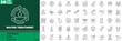 © Madani Pro - Water Treatment Line Editable Icons set