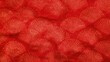 © AIArtistry - Red wave pattern fabric featuring a Japanese fan design with gold accents, suitable for textile applications