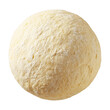 © muhammadnuruzzaman - A golden sphere of raw dough dusted with flour sits on a black background