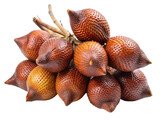 Exotic salak fruit bunch, fresh tropical snake fruit detail