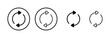 © LUNARA - Refresh icon logo design. Reload sign and symbol. Update icon.