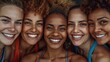 © Dream Studio - Five diverse women smiling and laughing together