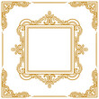 © RIko Purnomo - vintage frame with golden ornament