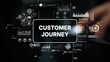 © InfiniteFlow - Comprehensive Analysis of Customer Journey Mapping with Data Visualization Elements for Business Insights. Asymptotic smart data analytic.