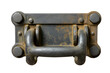 © Rifat - Vintage industrial metal trunk handle isolated on transparent background