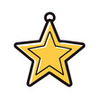 © trandoo - a flat icon of vector clip art star ornament for web and graphic design