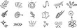 © Abdullah - Hand-drawn doodle icon set featuring fun symbols, shapes, and expressive elements for creative projects, stickers, and playful designs.