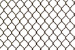 © Oleksandr - Rusty chain link fence texture isolated on transparent background for design use
