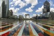 © Walter G. Allgöwer/imageBROKER - The monumetal AGAM fountain, Agam basin, Agam pool, La Defence, Europe's largest office city, Paris, Île-de-France, France