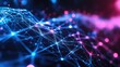 © sevector - Abstract network connecting dots and lines in digital space