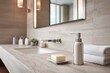 © Di Studio - liquid soap dispenser in the modern bathroom