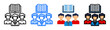 © Dani Studio - Study Group Icon Collection Set Multiple Style