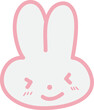 © 율린 이 - 귀여운 토끼얼굴