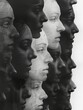 © João Macedo - Overlapping faces creating sociology and social relation patterns