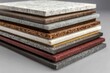 © Eduards V. - Stone samples in different colors, stacked on top of each other
