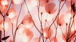 © Udin - Delicate pink flowers illuminated softly against a dreamy background, creating a serene and tranquil atmosphere