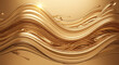 © ehab - 2026 New Year Abstract shiny color gold wave design element