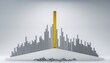 © morrakot - Abstract Bar Chart Showing Wealth Inequality