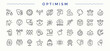 © Rubbble - Optimism icon collection. Thin outline icons pack. Attitude icon set. Containing attitude, mental, psychology, thinking, brain and more.