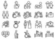 © miiiin - ライフプランアイコン01　Life Plan Icons