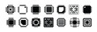 © Hooha - microchip vector icons set cpu illustration symbol