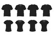© Afjkal - Outline Black Tshirt Template