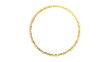 © AIDIN - gold circle border frame brush stroke isolated on transparent background,png luxury golden grunge paint overlay design element