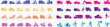 © SHAON - Express Delivery Silhouette Icons — Fast Shipping & Motion Vector Set