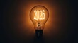 © Alex Pios - Glowing 2026 light bulb representing new goals, strategic direction and forward-thinking plans for the year ahead
