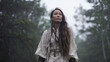 © Outsiderzone - Mystical Woman in Foggy Forest