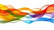 © HiSea - Dynamic color waves abstract art digital design vibrant environment artistic viewpoint