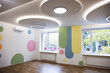 © New Africa - Empty room with stylish design at school