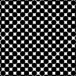 © KGD zone - Bold graphic pattern featuring black polka dots on white backdrop creating a stylish modern design perfect for backgrounds, textiles, or creative projects