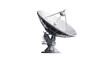 © Pixel - High detail communication satellite dish antenna for broadcasting, signal transmission, space technology and global telecommunications equipment isolated object on white background