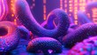 © Rizky - Neon snakes in vibrant colours