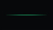 © MSTFARIDA - Thin Dark Green Horizontal Line with Glow on Black Background