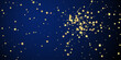 © Begin Again - Magic stars vector overlay.  Gold stars scattered