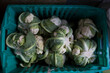 © Sarune Zurba - cauliflower in the box in the farm market