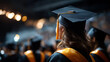 © Kateryna - Graduation ceremony celebration faceless academic achievement defocused commencement background degree completion educational milestone university graduation student success