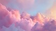 © Sergey - Floating layers of pastel clouds with soft depth, airy cotton textures, luminous haze, delicate sky like tones, smooth transitions between pink, baby