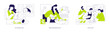 © Visual Generation - Nutrition and dieting isolated cartoon vector illustrations se