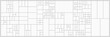 © Austin Ekkerson - Mondrian style rectangle pattern