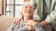 © sebra - Comforting hand on shoulder of elderly person