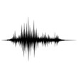 © Sanzida - Black seismic wave graph isolated on