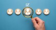 © Shabbir - Find the best candidate with modern recruitment process, searching for talent, and choosing the right person for the job with a strategic eye and focus on quality