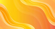 © Yaba Daba Duu - Vibrant Orange Yellow Abstract Background: Dynamic Wavy Pattern with Smooth Gradient Transition, Ideal for Summer Promotions, Energy Concepts, Digital Banners, and Creative Graphic Design Projects.