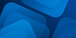 © Beni - Abstract blue geometric background. Dynamic shapes composition. Cool background design for posters. Vector background.