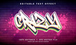 © Treezone Design - crazy graffiti vector text effect editable