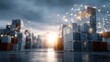 © EKA - Shipping containers and digital network
