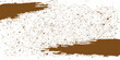 © Graph Rover - Vector illustration of an abstract ink splat background with brown, old, and dirty grunge paint texture on paper surface